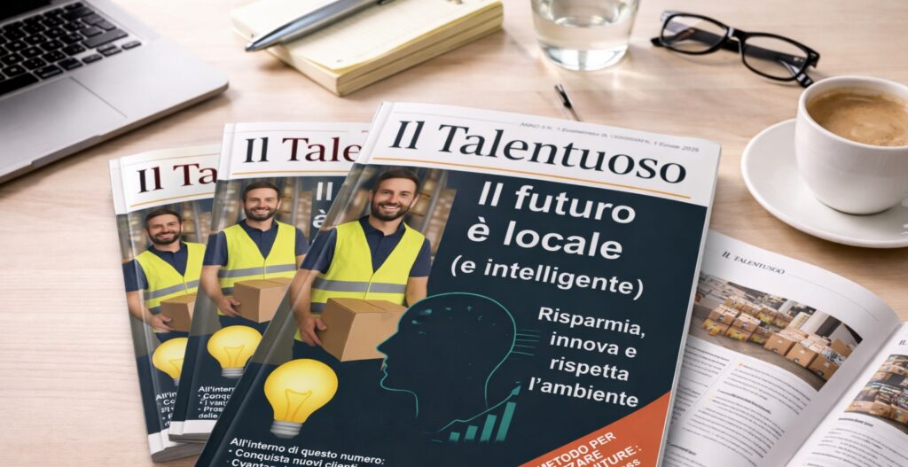 Pubblicità sulla rivista Il Talentuoso Pubblicità sulla rivista Il Talentuoso
