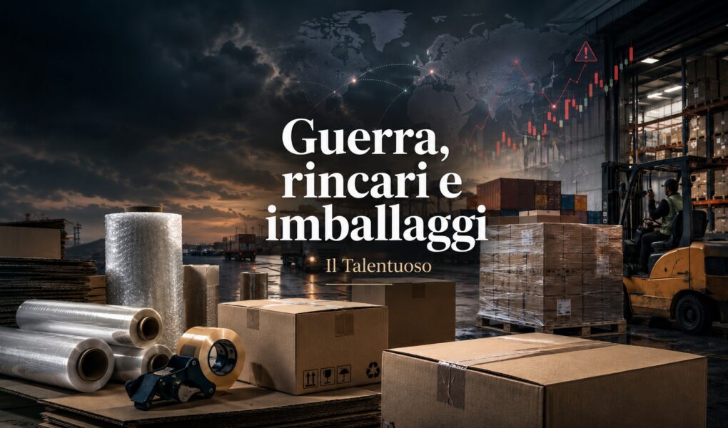 Guerra, rincari e imballaggi