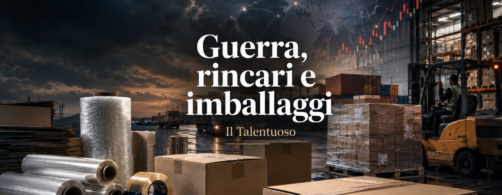 Guerra, rincari e imballaggi
