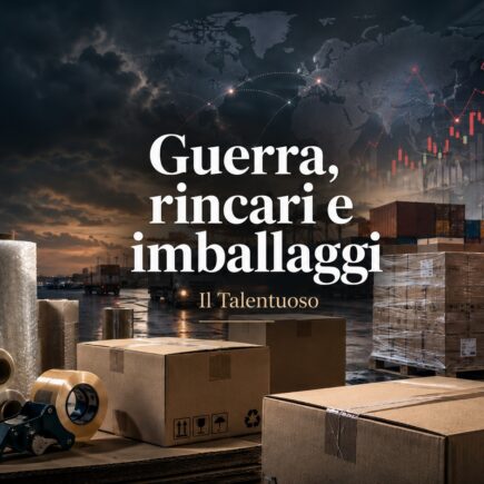 Guerra, rincari e imballaggi