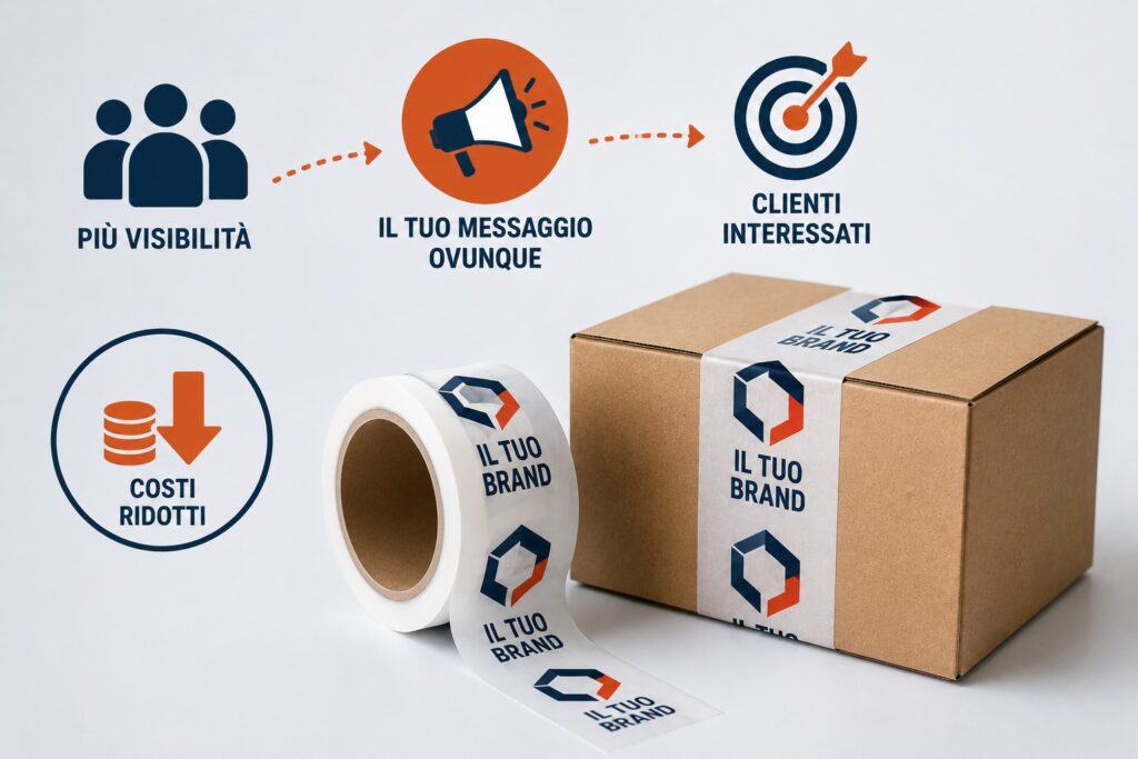 nastro adesivo stampato