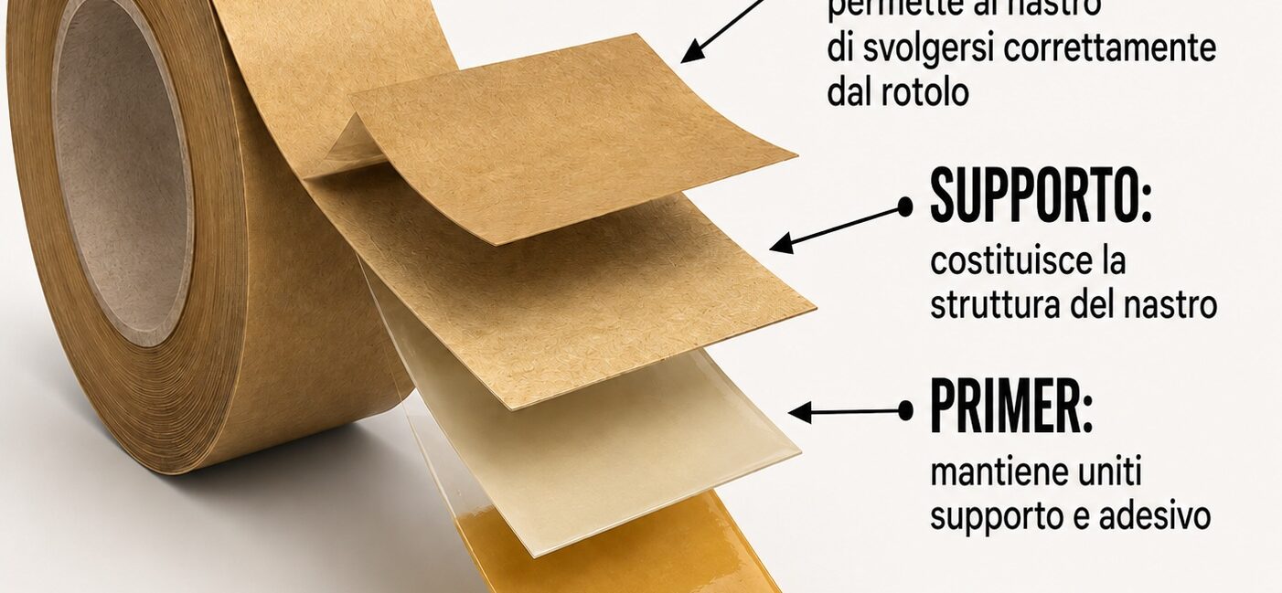 Componenti del nastro adesivo: perché la colla non è tutto