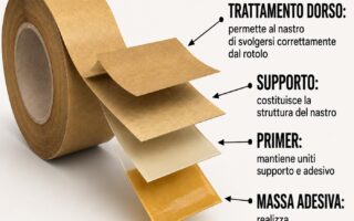 Componenti del nastro adesivo: perché la colla non è tutto